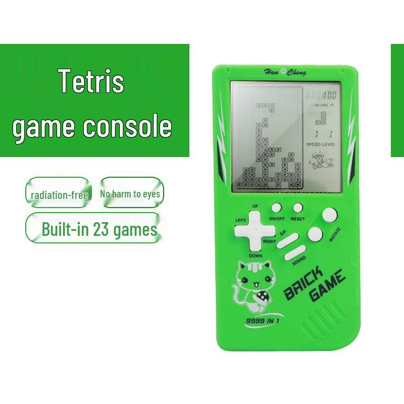 5,5-дюймовая игровая консоль Тетрис с большим экраном для детей - Популярные уличные подарки и игрушки
5,5-дюймовая игровая консоль Тетрис с большим экраном для детей - Популярные уличные подарки и игрушки