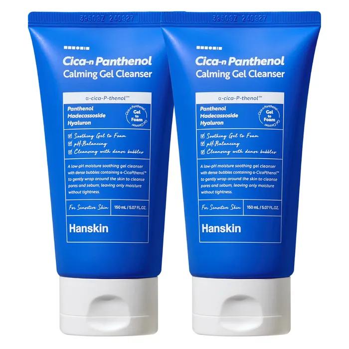 Cica Panthenol Soothing Gel Cleanser 150ml x 2
Cica Panthenol Soothing Gel Cleanser 150ml x 2