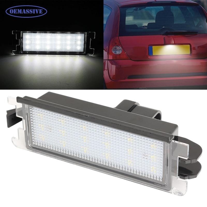 White Tail Lamp For Dacia Logan I 2004-2012 Sandero I 2008-2012 Renault Clio 2001-04 2003 Accessories License Number Plate Light
White Tail Lamp For Dacia Logan I 2004-2012 Sandero I 2008-2012 Renault Clio 2001-04 2003 Accessories License Number Plate Light
