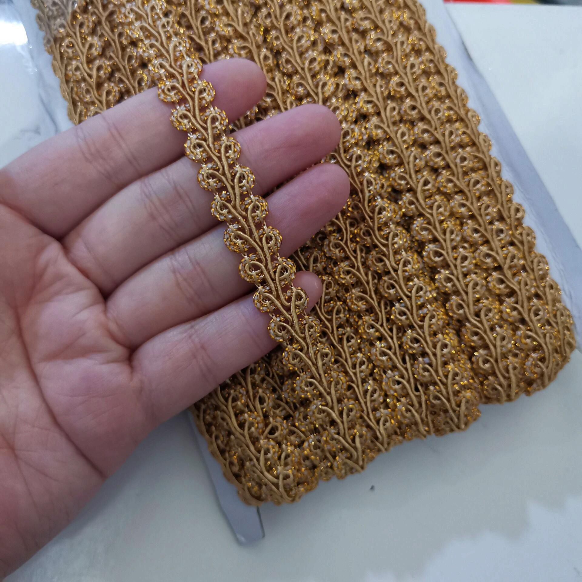 12 мм золотая и серебряная двухцветная кружевная елочка в виде сороконожки для аксессуаров одежды
12 мм золотая и серебряная двухцветная кружевная елочка в виде сороконожки для аксессуаров одежды