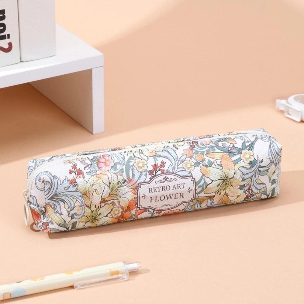 Printing Pencil Case Large Capacity Stationery Bag Retro Pen Bag School Supplies білий
Printing Pencil Case Large Capacity Stationery Bag Retro Pen Bag School Supplies білий
