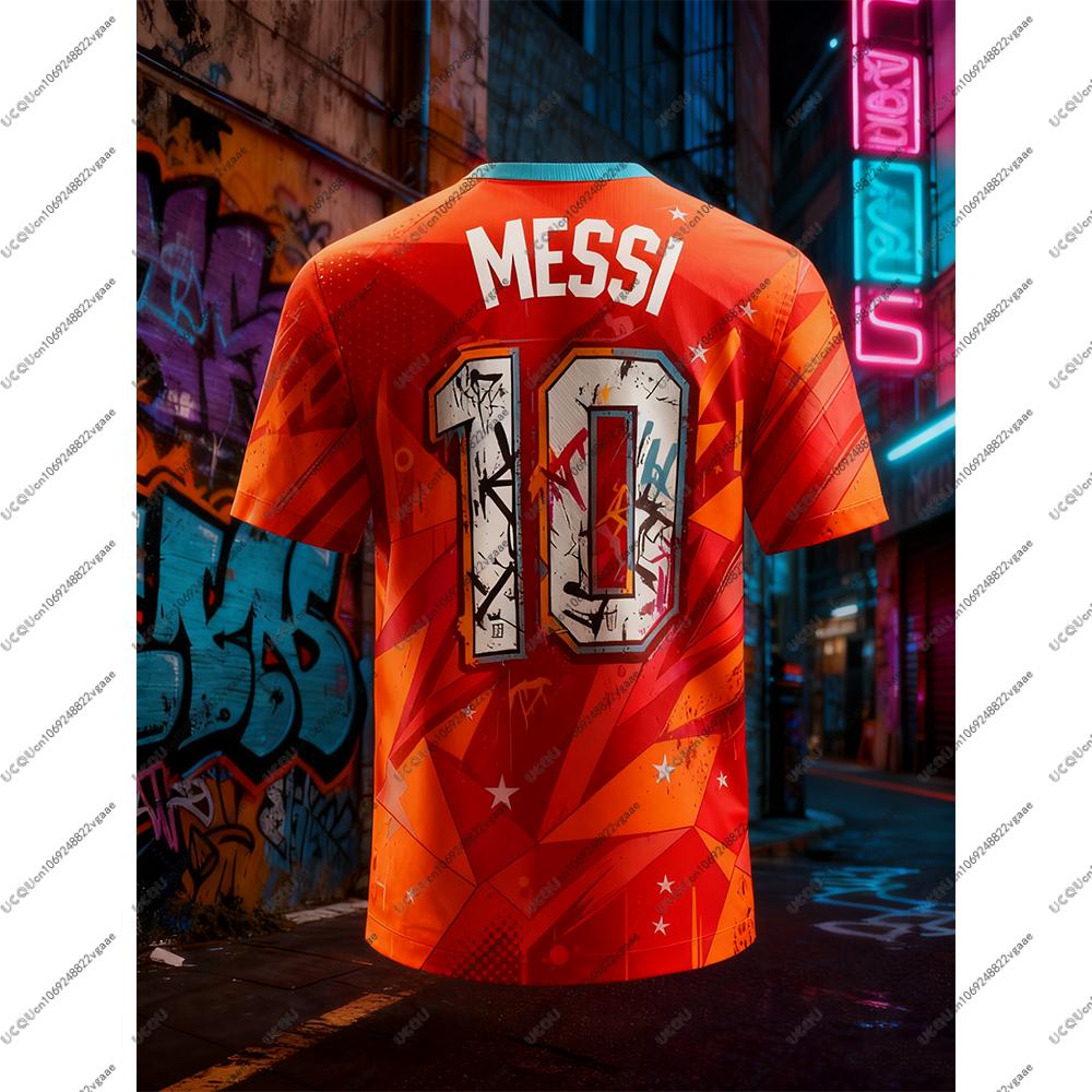 Football Jersey Tee Men Male Gift Casual Boys Breathable T Shirt Quick-drying Top Soccer Sports Kids Casual Wear Messi 10 Clothe 6XL
Football Jersey Tee Men Male Gift Casual Boys Breathable T Shirt Quick-drying Top Soccer Sports Kids Casual Wear Messi 10 Clothe 6XL