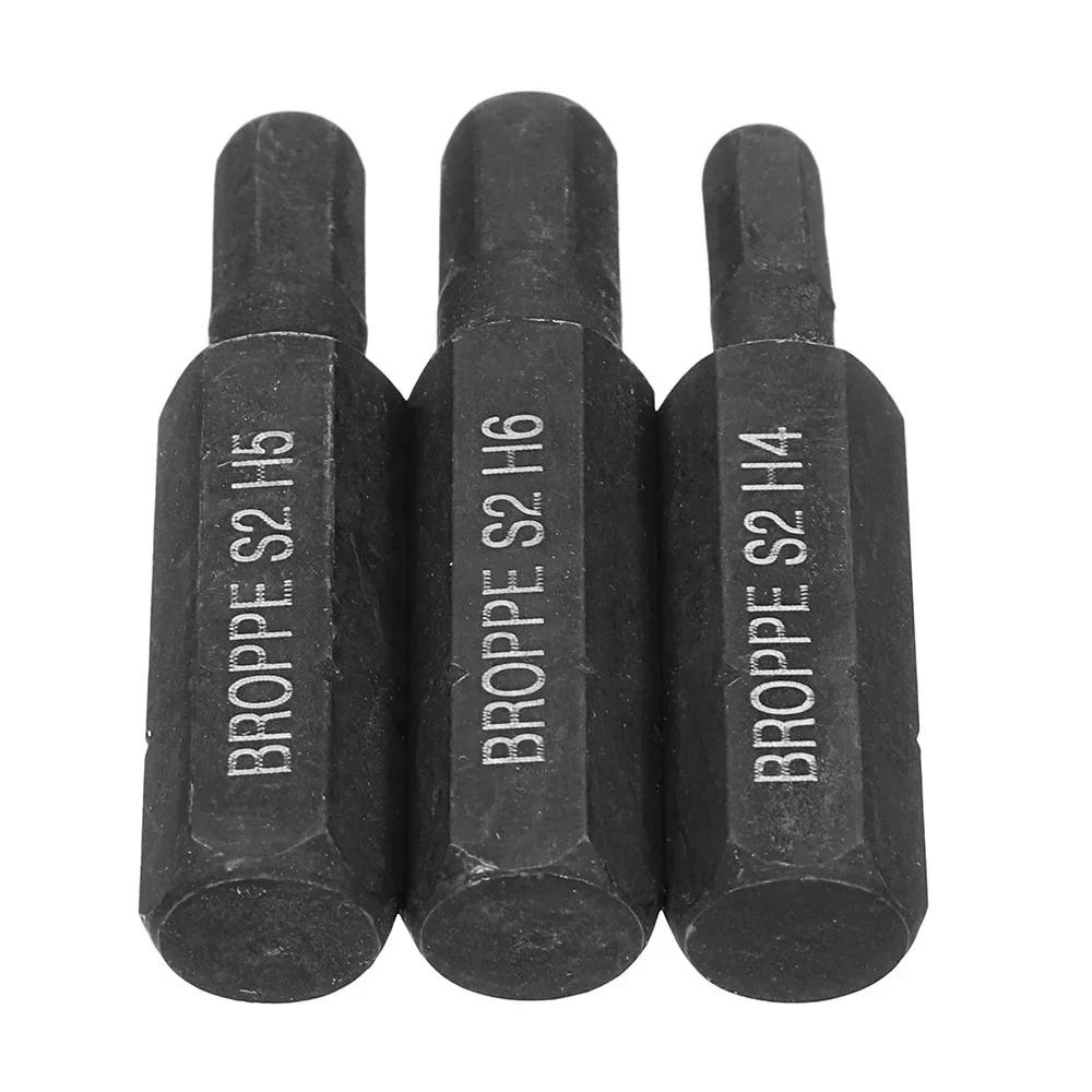 3pcs H4 H5 H6 Hexagon Screwdriver Bits 8mm Hex Shank 36mm Hand Tools S2 Alloy Steel Suitable For Driver Set China Mainland
3pcs H4 H5 H6 Hexagon Screwdriver Bits 8mm Hex Shank 36mm Hand Tools S2 Alloy Steel Suitable For Driver Set China Mainland