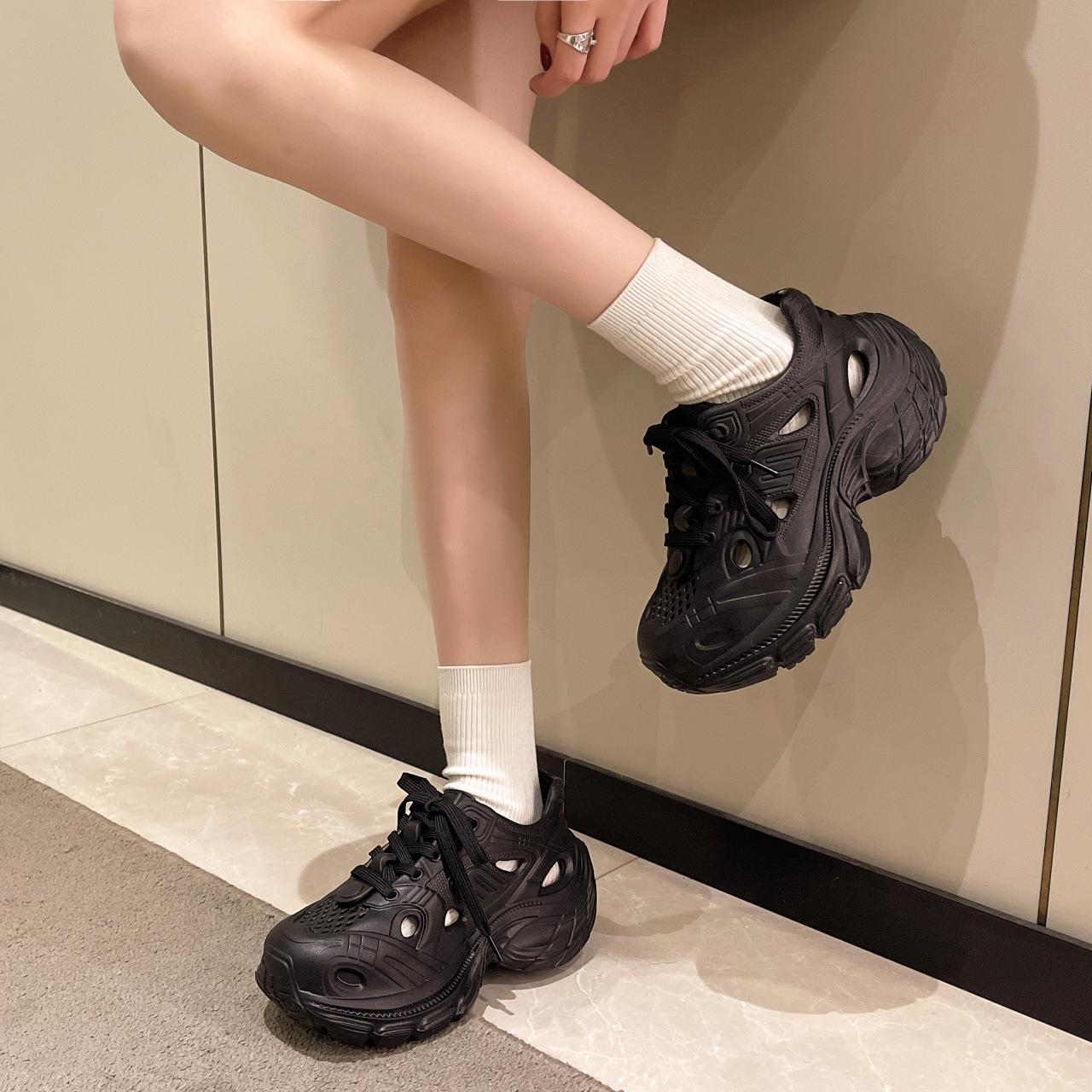 Platform sneakers fashionable outer wear shoes breathable dad shoes women s summer new casual heightening eva women s shoes 36 чёрный
Platform sneakers fashionable outer wear shoes breathable dad shoes women s summer new casual heightening eva women s shoes 36 чёрный