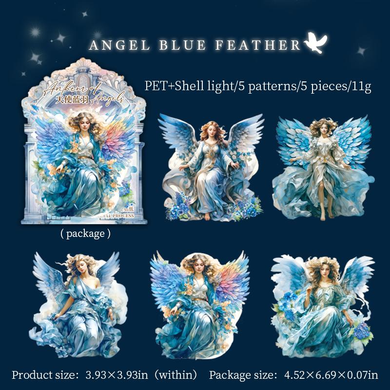 5/30pcs Angel Anthem Series Kawaii Ins Creative Decoration PET Stickers DIY Diary Scrapbook Aesthetic Stationery Stickers
5/30pcs Angel Anthem Series Kawaii Ins Creative Decoration PET Stickers DIY Diary Scrapbook Aesthetic Stationery Stickers