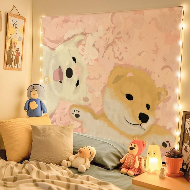VIKAMA Cartoon Dog Cute Background Cloth Ins Style Room Decoration Tapestry Dormitory Rental Room Wall Cloth Wallpaper Decor 74x94cm(29x37in)
VIKAMA Cartoon Dog Cute Background Cloth Ins Style Room Decoration Tapestry Dormitory Rental Room Wall Cloth Wallpaper Decor 74x94cm(29x37in)