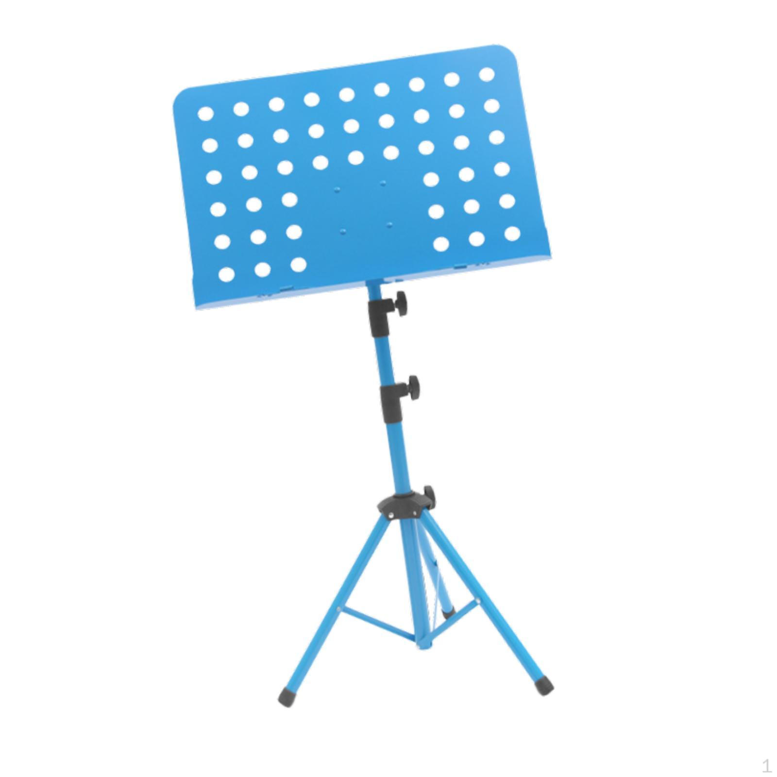 Music Stand Folding Sturdy Height Adjustable Book Holder for Instrumental Performance синій
Music Stand Folding Sturdy Height Adjustable Book Holder for Instrumental Performance синій