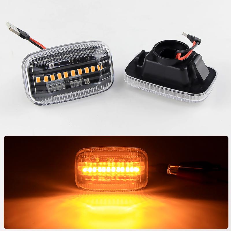 2pcs LED Dynamic Side Wing Markers Indicator for Toyota Hilux 6th Gen LN140/LN150/LN160/LN170 1997-2005 Fender Turn Signal Light
2pcs LED Dynamic Side Wing Markers Indicator for Toyota Hilux 6th Gen LN140/LN150/LN160/LN170 1997-2005 Fender Turn Signal Light