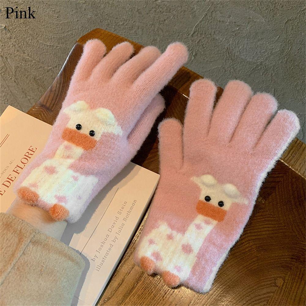 Толстые теплые перчатки с сенсорным экраном, перчатки на все пальцы, модные вязаные перчатки, мужские, женские розовый
Толстые теплые перчатки с сенсорным экраном, перчатки на все пальцы, модные вязаные перчатки, мужские, женские розовый