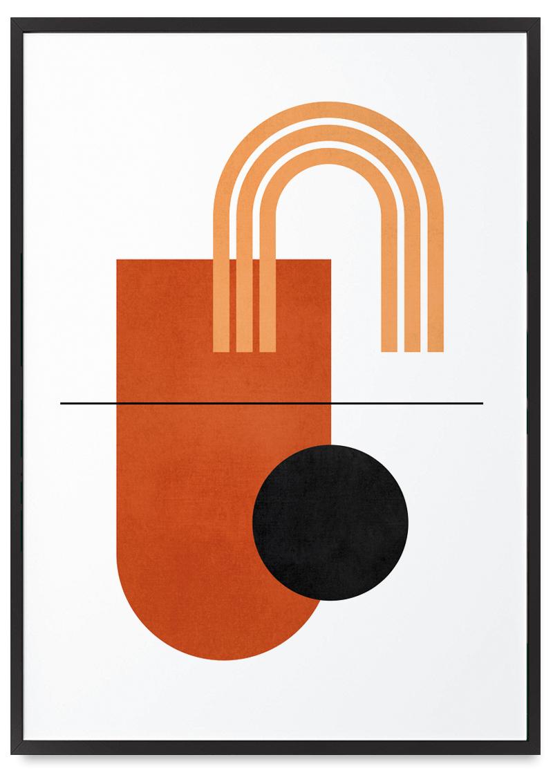 Постер геометрія бохо стиль у чорній рамці 21x30 cm
Постер геометрія бохо стиль у чорній рамці 21x30 cm