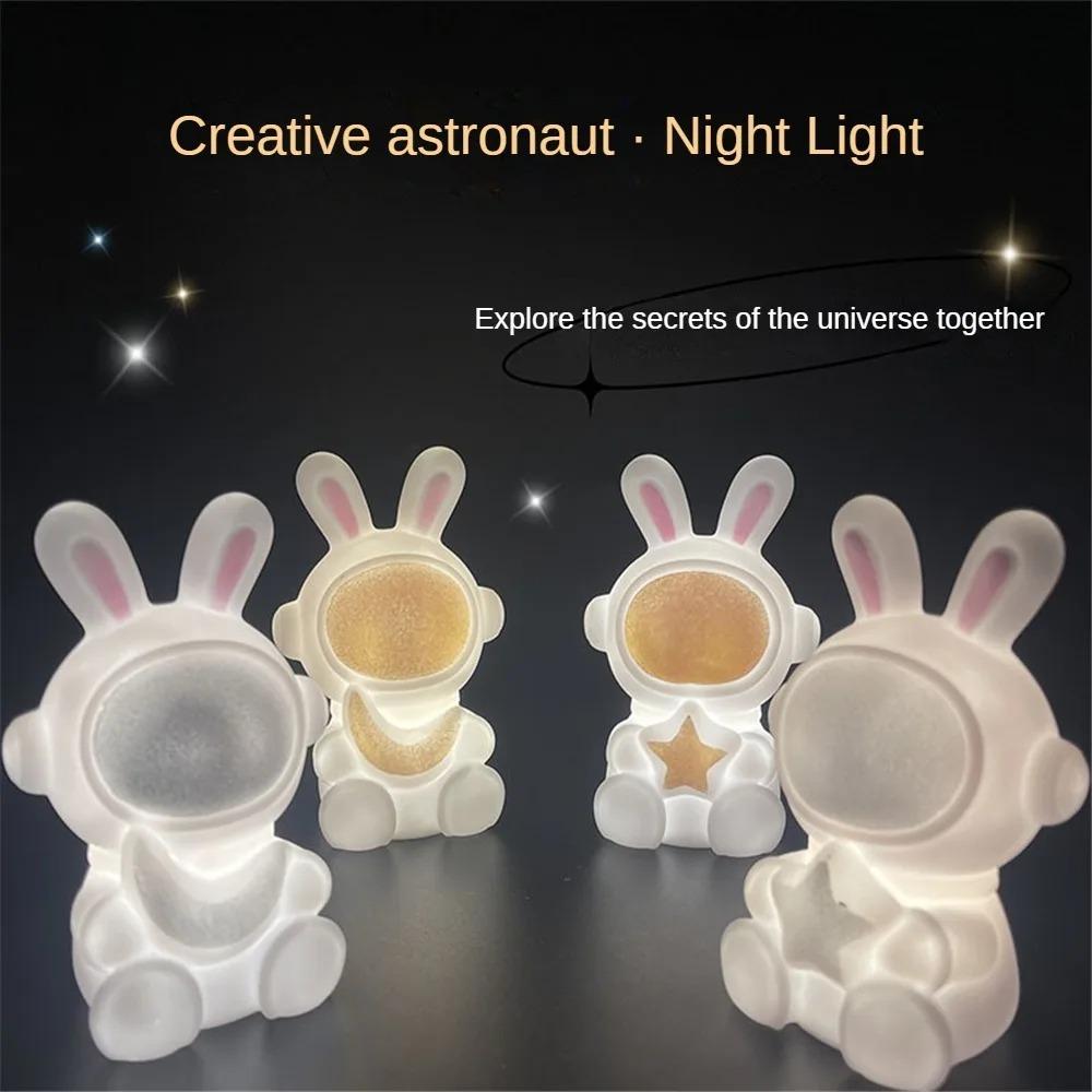 Cartoon Night Light Cute Cartoon Rabbit Space Theme Creative Astronaut Night Light for Kids A
Cartoon Night Light Cute Cartoon Rabbit Space Theme Creative Astronaut Night Light for Kids A