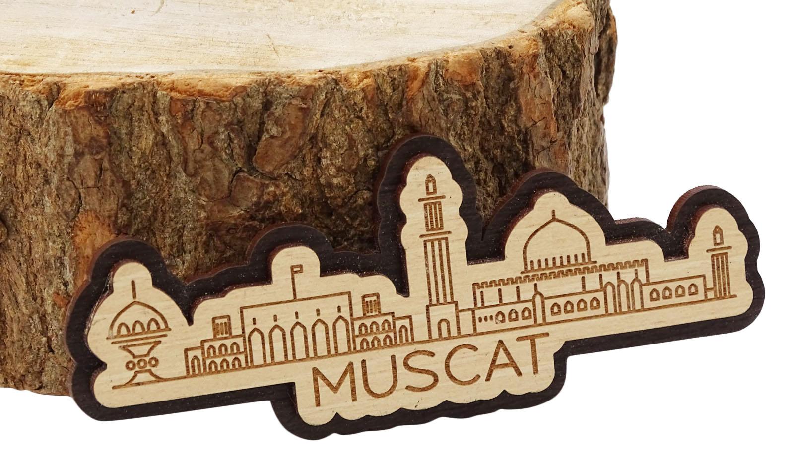 Printtoo Home Decor Muscat Oman Monuments Engraved Wooden Fridge Magnet Souvenir Gift 1.5 x 4 Inches коричневий
Printtoo Home Decor Muscat Oman Monuments Engraved Wooden Fridge Magnet Souvenir Gift 1.5 x 4 Inches коричневий