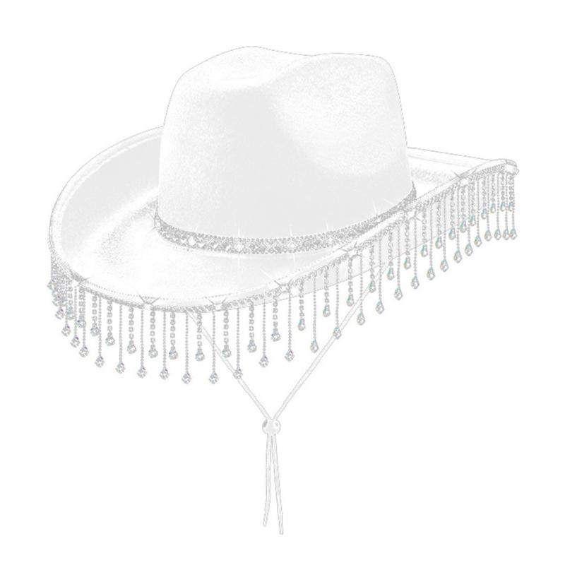 Bride Cowboy Hats Crystal Panama Hat for Bachelorette Party Cocktail Parties Vacation Sparkly Crystal for Comedian 1 белый
Bride Cowboy Hats Crystal Panama Hat for Bachelorette Party Cocktail Parties Vacation Sparkly Crystal for Comedian 1 белый