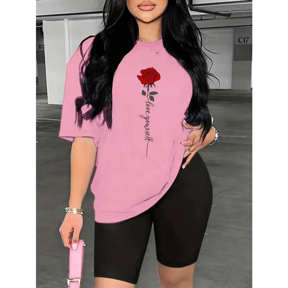 Cotton Printed Women s T-Shirt, Soft & Breathable O-Neck Short Sleeve Tee XXXL
Cotton Printed Women s T-Shirt, Soft & Breathable O-Neck Short Sleeve Tee XXXL