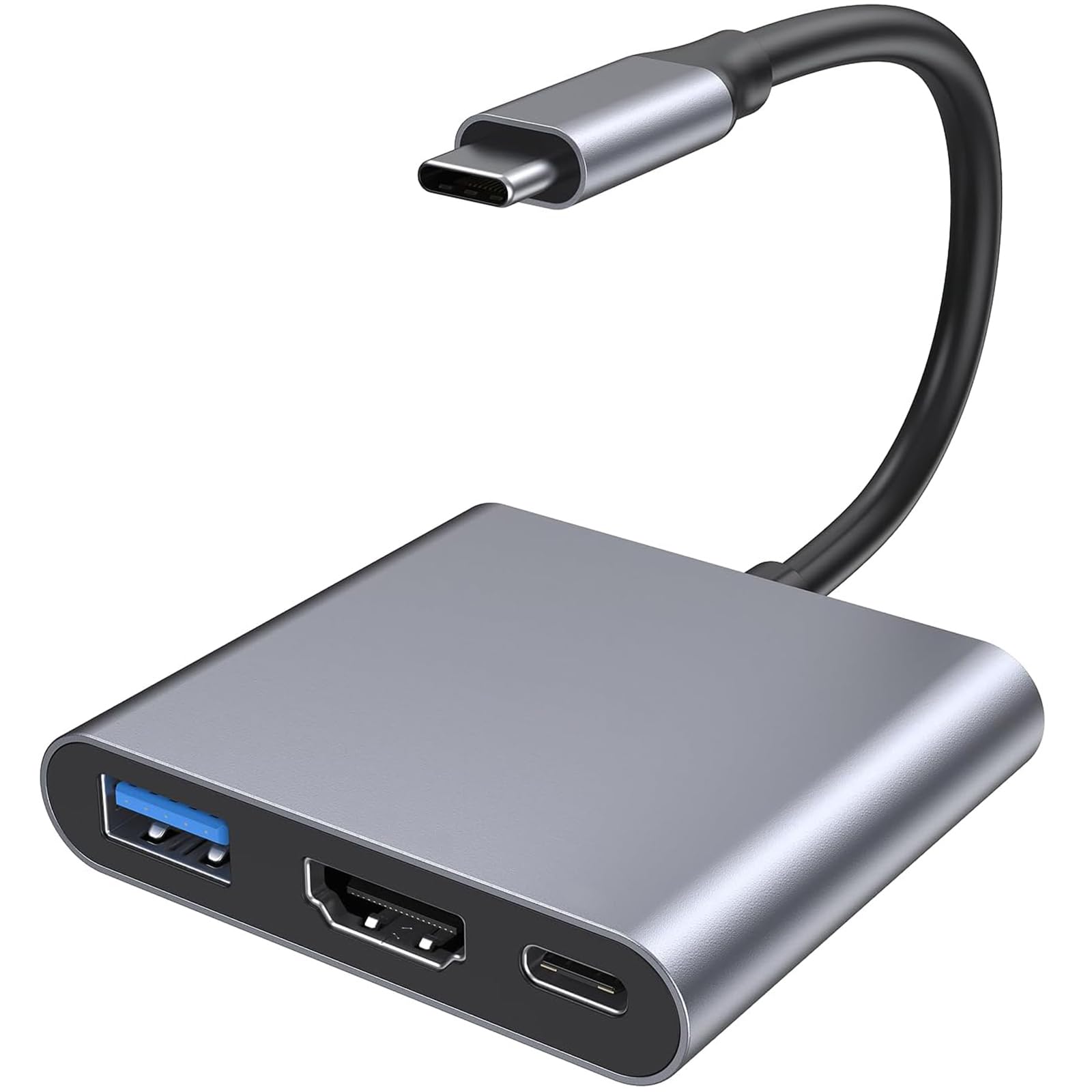 Topamz USB Type C HDMI адаптер 4K разрешение HDMI порт USB высокоскоростной порт Type C 100 Вт PD порт быстрой зарядки 3 в 1 адаптер преобразования Type C AV
Topamz USB Type C HDMI адаптер 4K разрешение HDMI порт USB высокоскоростной порт Type C 100 Вт PD порт быстрой зарядки 3 в 1 адаптер преобразования Type C AV