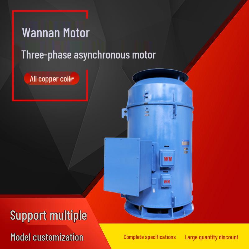 YKBL Series 45-55kW Three-Phase Copper Coil Asynchronous Motor by Anhui Wannan
YKBL Series 45-55kW Three-Phase Copper Coil Asynchronous Motor by Anhui Wannan