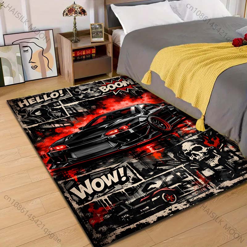 Multiple sizes Black car and red smoke Carpet for Living Room Bedroom Sofa Home Decor Rus Non-slip Floor Mat Luxury Gift 40cm x 60cm
Multiple sizes Black car and red smoke Carpet for Living Room Bedroom Sofa Home Decor Rus Non-slip Floor Mat Luxury Gift 40cm x 60cm