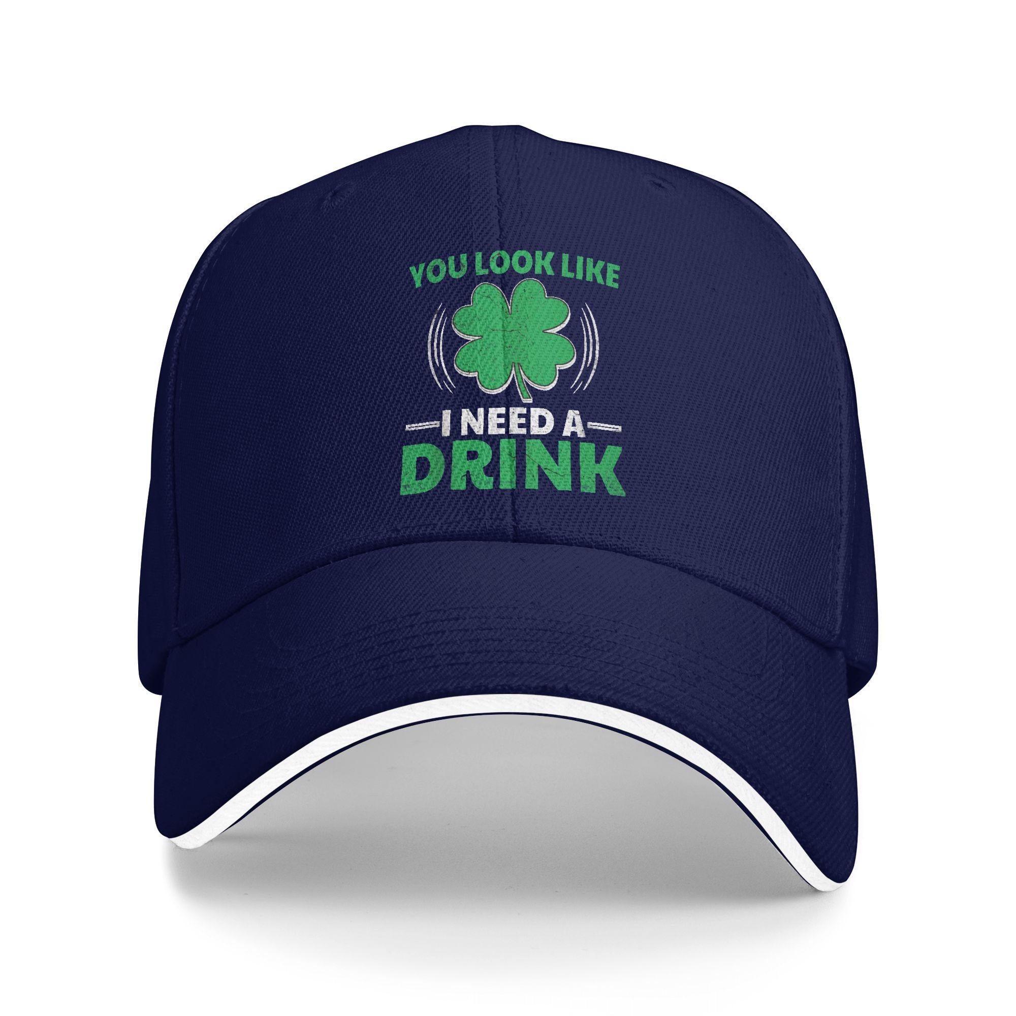 You Look Like I Need A Drink Irish St Patricks Day Drinking Sun Baseball Cap Summer Men Hip Hop Hats Outdoor Baseball Caps One Size темно-синього кольору
You Look Like I Need A Drink Irish St Patricks Day Drinking Sun Baseball Cap Summer Men Hip Hop Hats Outdoor Baseball Caps One Size темно-синього кольору
