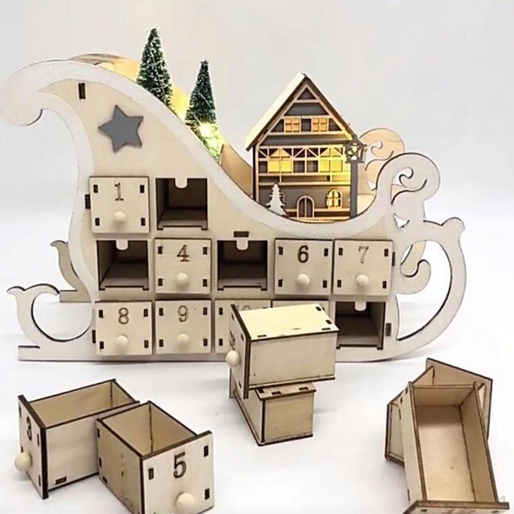 DaysCalendarLovely Advent Craft withDrawersforOrnament колір старого дерева
DaysCalendarLovely Advent Craft withDrawersforOrnament колір старого дерева