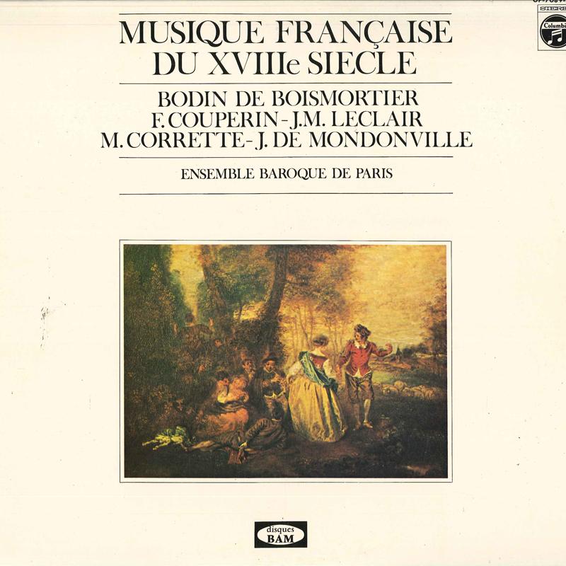 LP Record ENSEMBLE BAROQUE DE PARIS - Musique Fransise Du XvIIIe Siecle OP7089AM COLUMBIA 1974 Japan Obi Classical Used
LP Record ENSEMBLE BAROQUE DE PARIS - Musique Fransise Du XvIIIe Siecle OP7089AM COLUMBIA 1974 Japan Obi Classical Used