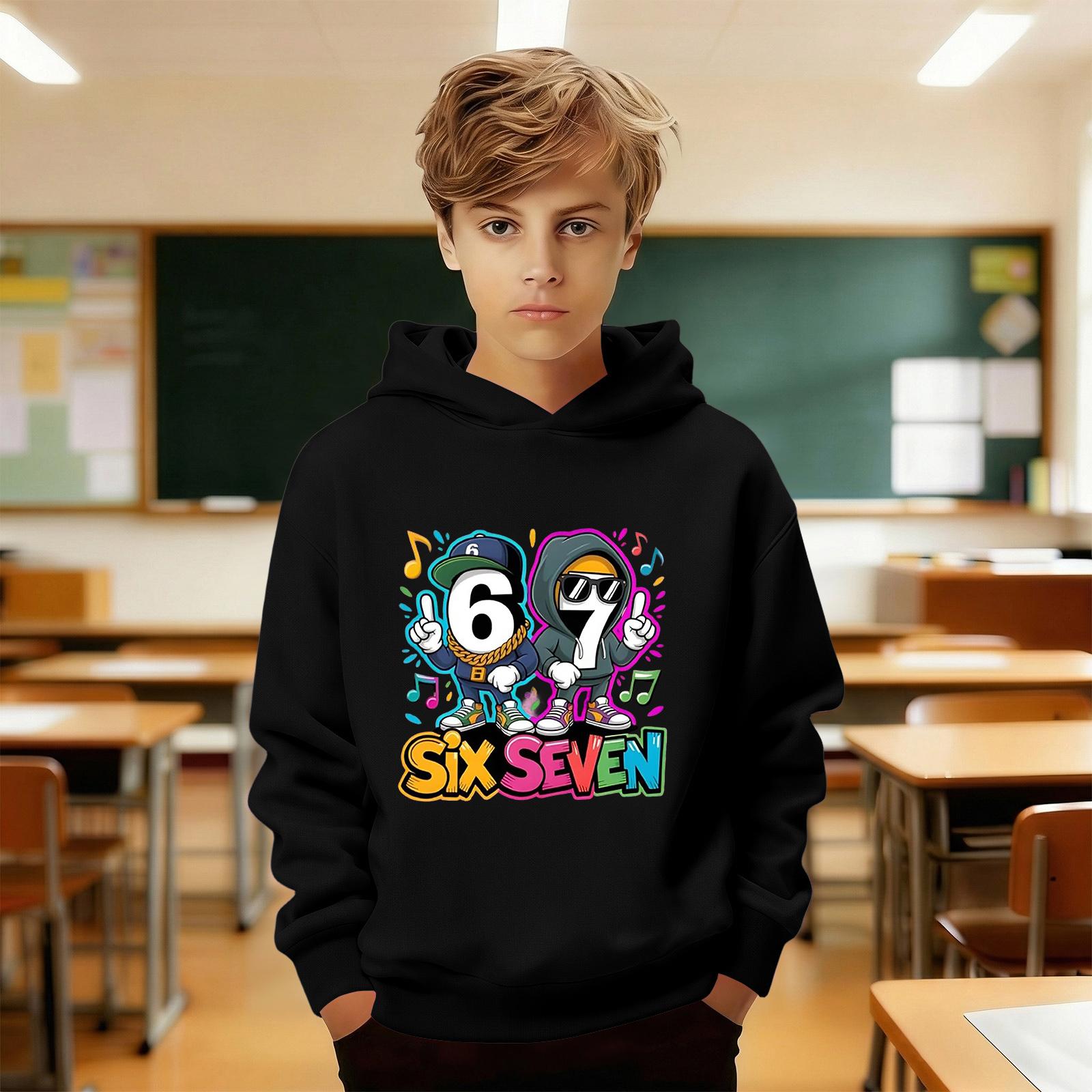 Kids Pullover Hoodie with Hood Long Sleeve Printed Sweatshirt Casual Fit Comfortable Fabric Suitable for Everyday Wear and Outdoor Activities 150 чёрный
Kids Pullover Hoodie with Hood Long Sleeve Printed Sweatshirt Casual Fit Comfortable Fabric Suitable for Everyday Wear and Outdoor Activities 150 чёрный