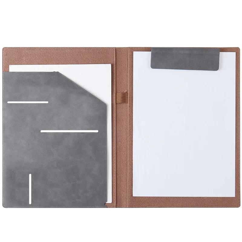 Leather Multifunctional A4 Conference Folder Business Stationery Folder Contract File Folders Organizer Card Holder A4 Folder сірий
Leather Multifunctional A4 Conference Folder Business Stationery Folder Contract File Folders Organizer Card Holder A4 Folder сірий