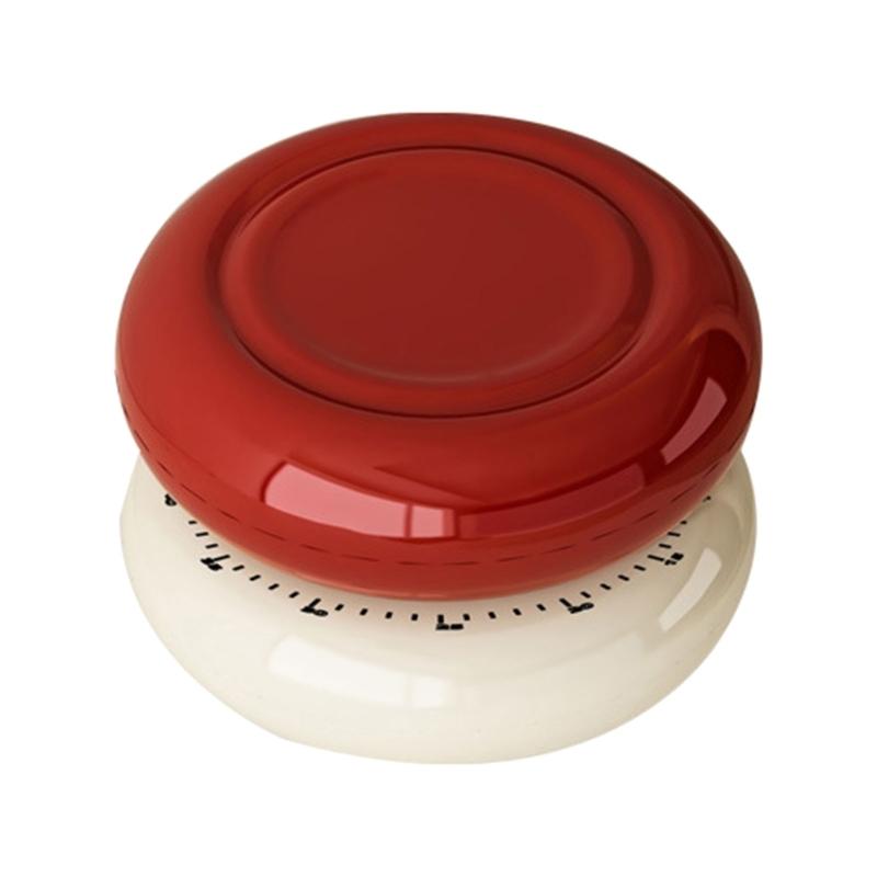 Mechanical Kitchen Timer With Strong Magnetic Backing Easy Rotating Dials For Home Cooking Baking Gym Study червоний
Mechanical Kitchen Timer With Strong Magnetic Backing Easy Rotating Dials For Home Cooking Baking Gym Study червоний