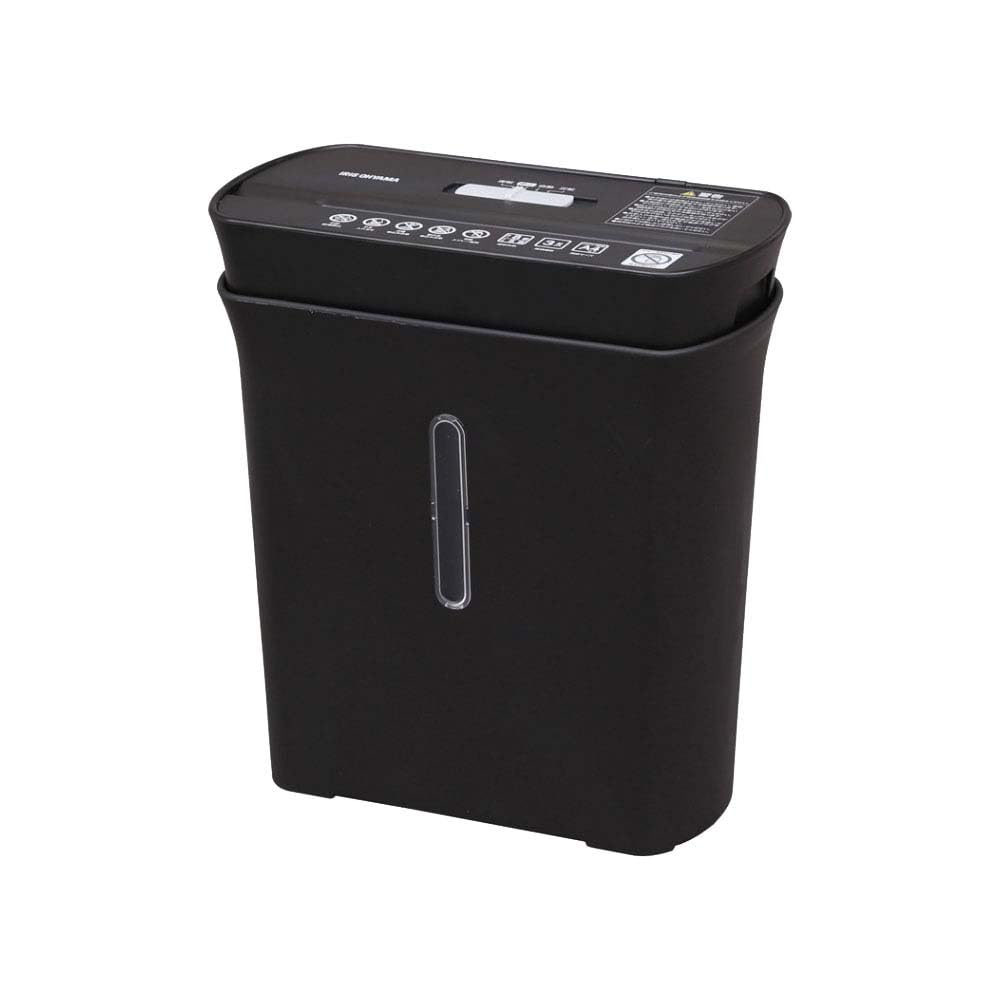 IRIS OHYAMA Shredder for Home Use Cross Cut 5 x 37 mm Shredding Speed Approximately Rated Time 3 Minutes Black Compact Personal Shredder Black 3.7
IRIS OHYAMA Shredder for Home Use Cross Cut 5 x 37 mm Shredding Speed Approximately Rated Time 3 Minutes Black Compact Personal Shredder Black 3.7