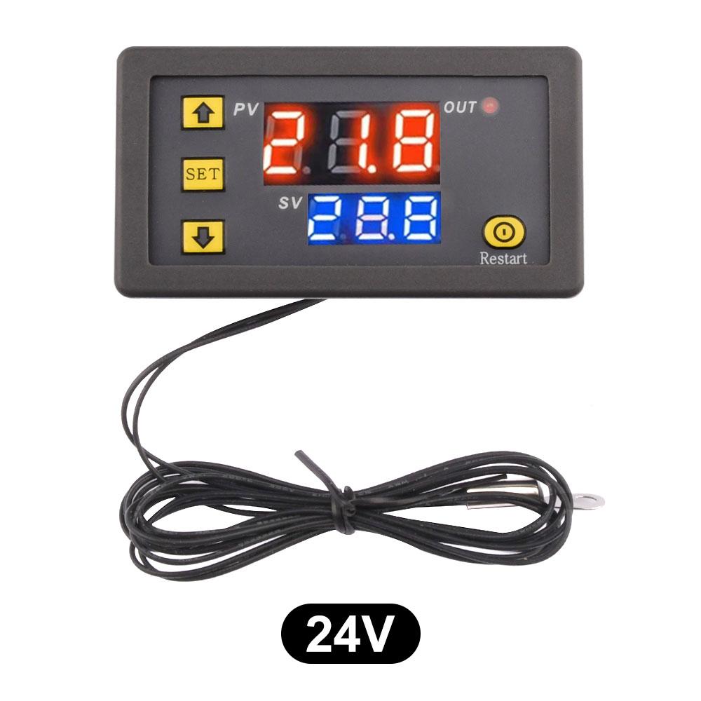 DC 5V/12V/24V Thermostat Digital Temperature Controller Regulator Thermoregulator Incubator NTC Sensor Switch Module
DC 5V/12V/24V Thermostat Digital Temperature Controller Regulator Thermoregulator Incubator NTC Sensor Switch Module