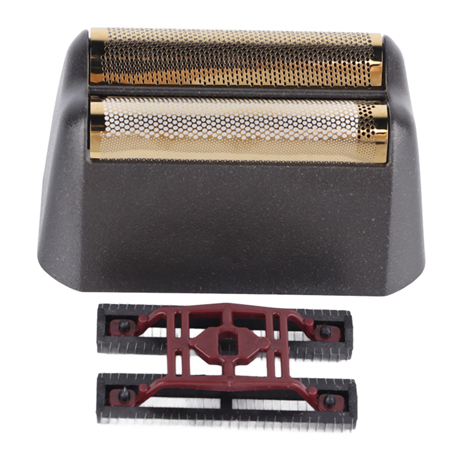 Beard Trimmer Foil Head Stainless Steel Replacement Foil And Cutter Head Accessory Black and Gold
Beard Trimmer Foil Head Stainless Steel Replacement Foil And Cutter Head Accessory Black and Gold
