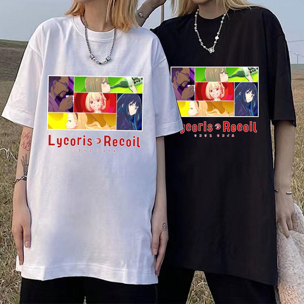Футболка с рисунком Lycoris Recoil Chisato Nishikigi Takina Inoue, футболка с рисунком для мужчин и женщин, модные уютные футболки, уличная одежда больших размеров в стиле Харадзюку S чёрный
Футболка с рисунком Lycoris Recoil Chisato Nishikigi Takina Inoue, футболка с рисунком для мужчин и женщин, модные уютные футболки, уличная одежда больших размеров в стиле Харадзюку S чёрный
