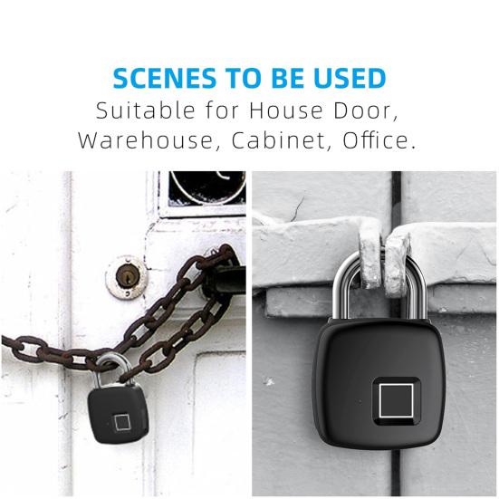 P30 Fingerprint Lock Высокотехнологичный удобный цинковый сплав без ключа Чип Smart Lock для
P30 Fingerprint Lock Высокотехнологичный удобный цинковый сплав без ключа Чип Smart Lock для