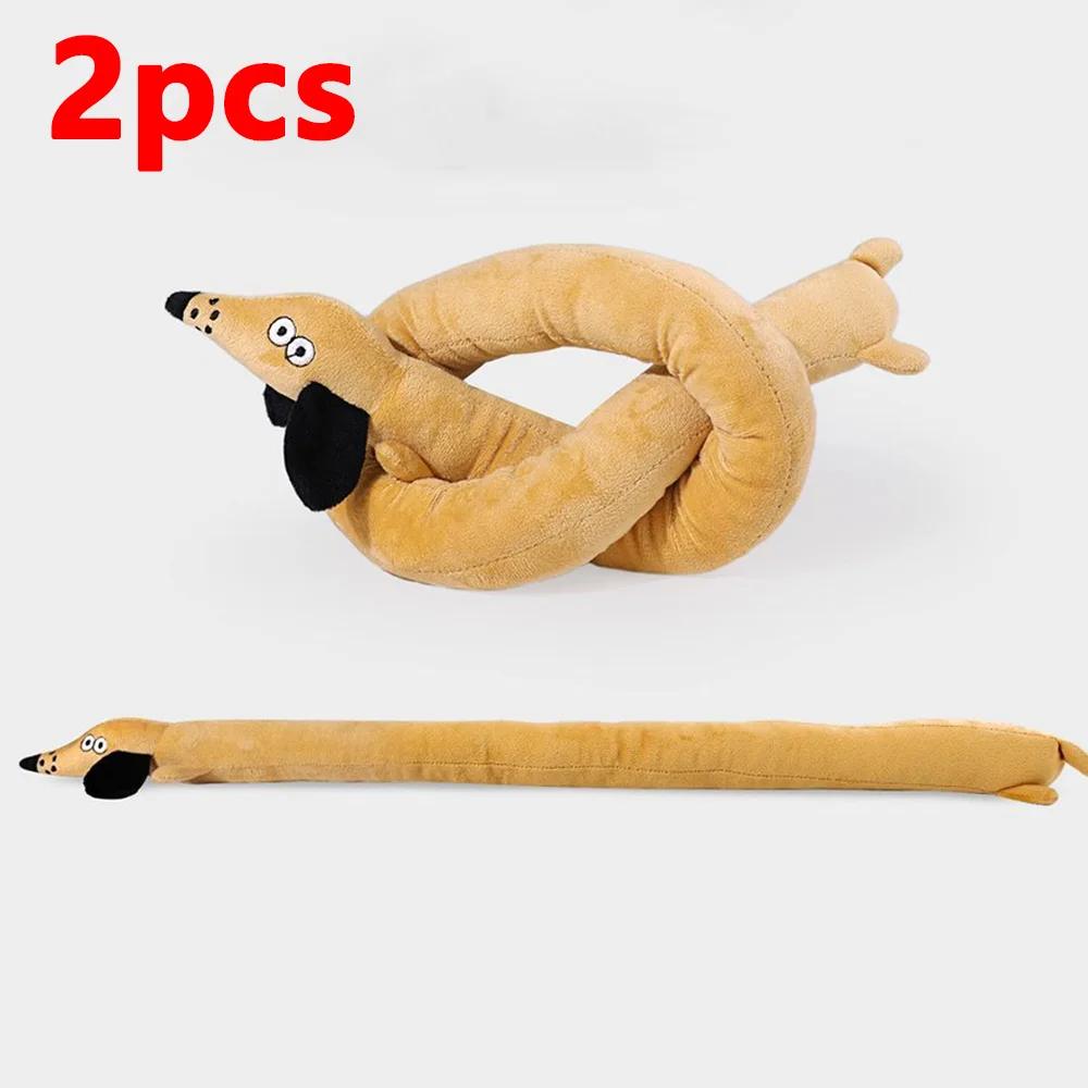 100CM Extra Long Sausage Dog Plush Toy with Squeaker Interactive Chew Teething Dental Puppy Toys Creative Sound Making 100cm
100CM Extra Long Sausage Dog Plush Toy with Squeaker Interactive Chew Teething Dental Puppy Toys Creative Sound Making 100cm
