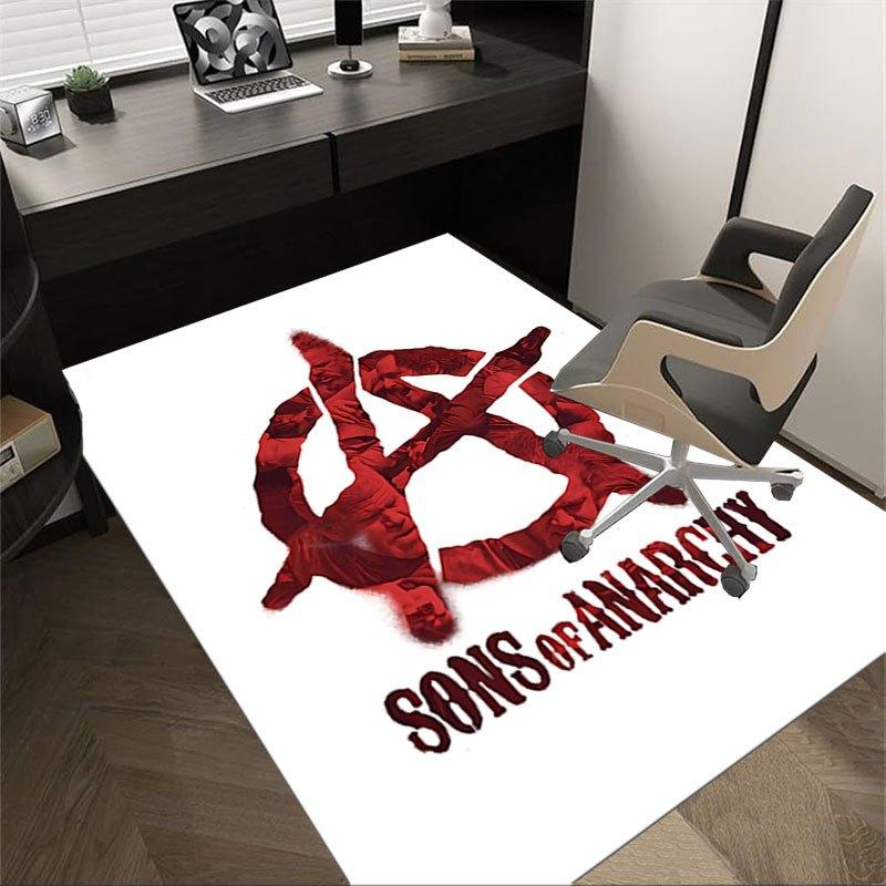 1pc Sons of Anarchy themed Office Carpet Chair Mats - durable polyester rug for home theater, office, dorm room decor - tA63 60cm by 90cm
1pc Sons of Anarchy themed Office Carpet Chair Mats - durable polyester rug for home theater, office, dorm room decor - tA63 60cm by 90cm