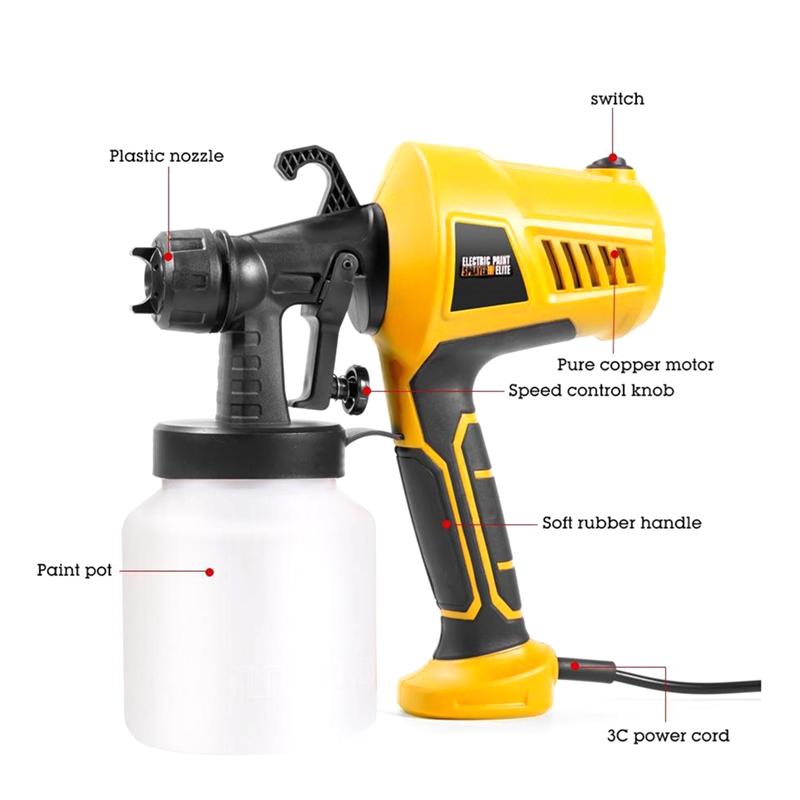 CYCLI-High Power Automatic Paint Tool Household Paint Tool High Voltage Electric Paint Tool Electric Paint Tools Walls
CYCLI-High Power Automatic Paint Tool Household Paint Tool High Voltage Electric Paint Tool Electric Paint Tools Walls