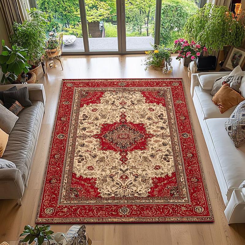 RAKKS Soft Vintage Moroccan Style Area Rug Non-Slip Indoor Outdoor Carpet for Living Room Bedroom Beside Sofa Home Decor 40x60cm
RAKKS Soft Vintage Moroccan Style Area Rug Non-Slip Indoor Outdoor Carpet for Living Room Bedroom Beside Sofa Home Decor 40x60cm