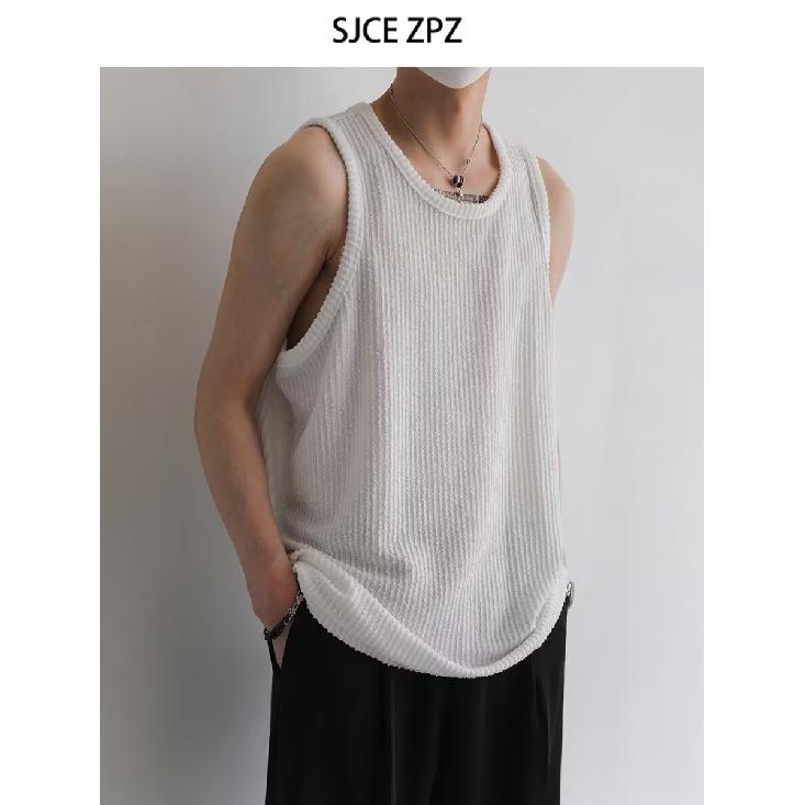 New Men s Summer Tops New Youth Hong Kong Style Trendy Sleeveless Short Sleeve Fashion Simple Versatile Vest Tank Top 3XL хакі
New Men s Summer Tops New Youth Hong Kong Style Trendy Sleeveless Short Sleeve Fashion Simple Versatile Vest Tank Top 3XL хакі