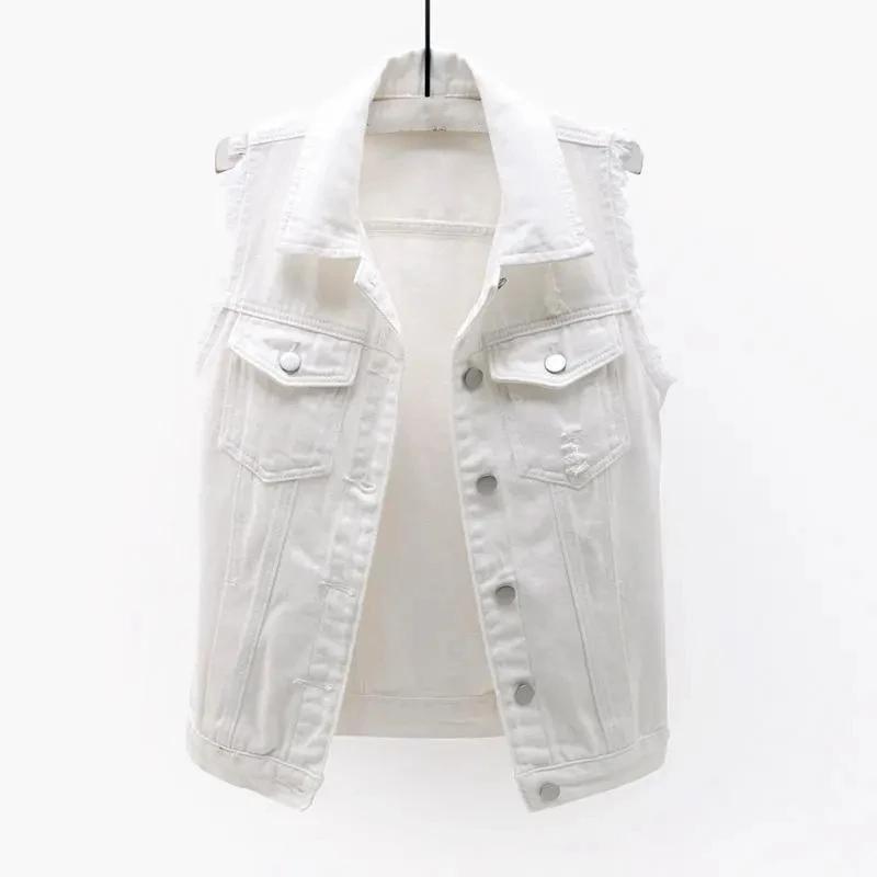 Women Denim Vest Autumn Winter Solid Casual Turn Down Collar Pocket Sleeveless Short Jean Coat Streetwear XXXXXXL белый
Women Denim Vest Autumn Winter Solid Casual Turn Down Collar Pocket Sleeveless Short Jean Coat Streetwear XXXXXXL белый