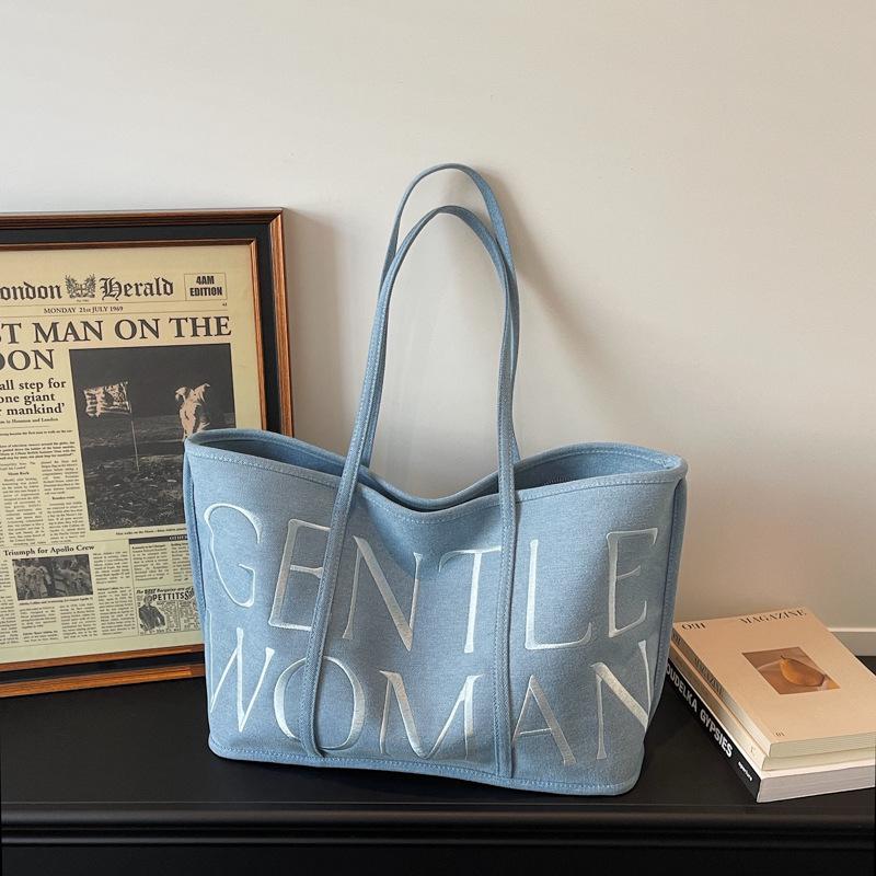 Gentlewoman Thailand Embroidered Denim Tote Bag - 2026 Edition
Gentlewoman Thailand Embroidered Denim Tote Bag - 2026 Edition