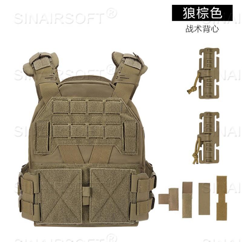 KZ Protective Vest 500D Nylon G-button Quick Release Dual Mode Switchable one size
KZ Protective Vest 500D Nylon G-button Quick Release Dual Mode Switchable one size