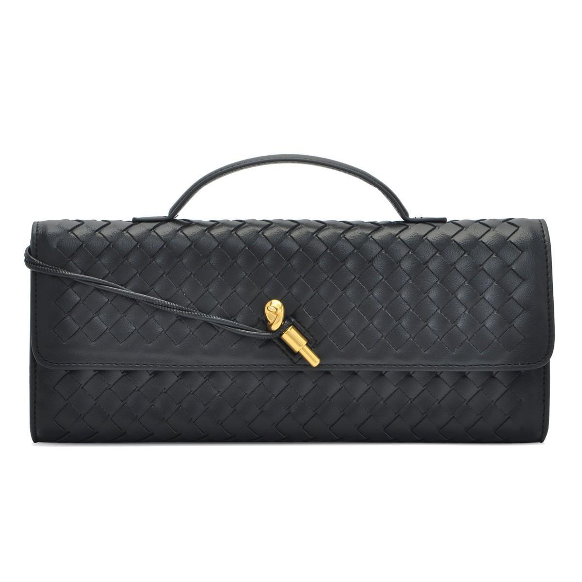 2025 new women s Woven one-shoulder organ bag чёрный
2025 new women s Woven one-shoulder organ bag чёрный