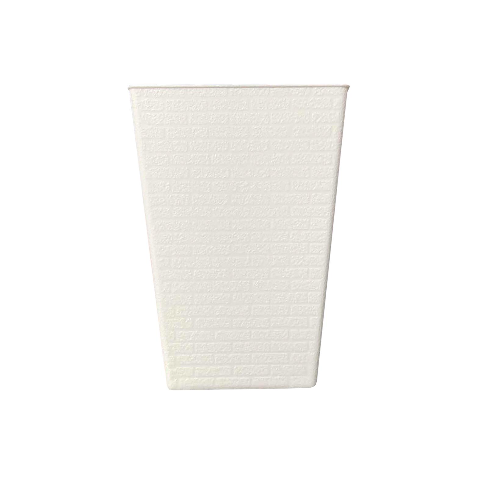Modern White Plastic Square Planter with Brick Design, 20-Inch Tall Indoor/Outdoor Plant Pot for Home and Garden One Size білий
Modern White Plastic Square Planter with Brick Design, 20-Inch Tall Indoor/Outdoor Plant Pot for Home and Garden One Size білий
