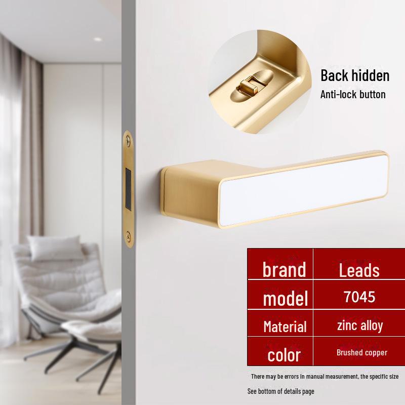 Минималистский бесшумный магнитный дверной замок для спальни, внутренних деревянных дверей и ванной комнаты
Минималистский бесшумный магнитный дверной замок для спальни, внутренних деревянных дверей и ванной комнаты