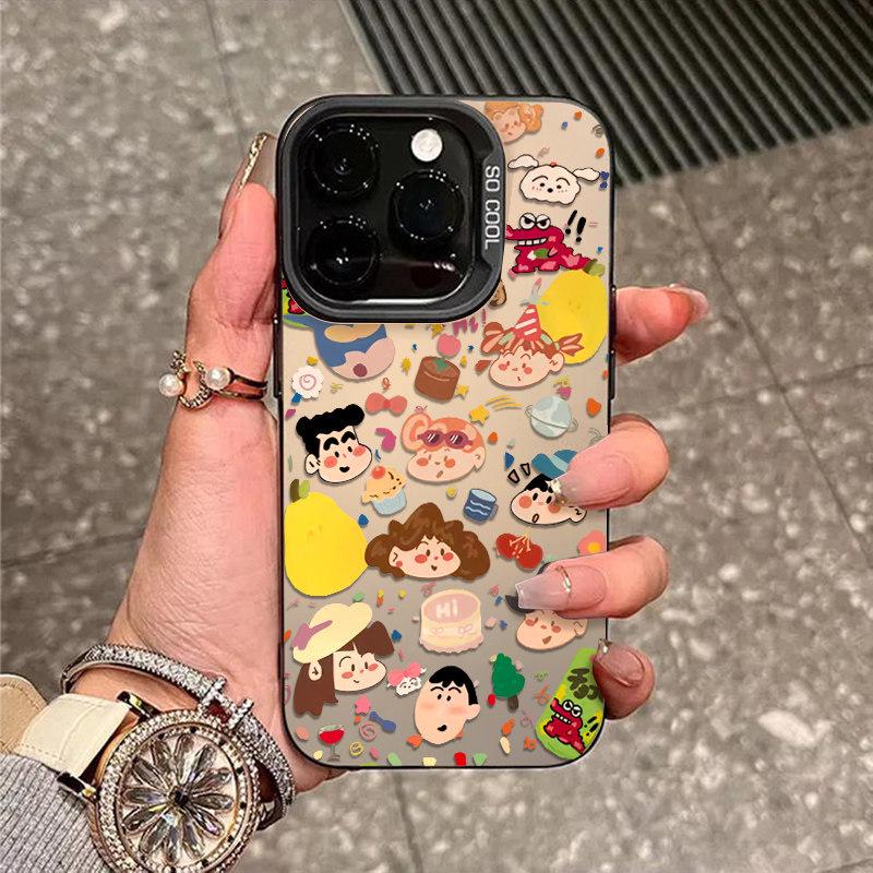 Silver Cartoon Graffiti Shin-chan Matte Phone Case for Apple 14PLUS/15/16PRO/17ProMax Apple 16 Plus
Silver Cartoon Graffiti Shin-chan Matte Phone Case for Apple 14PLUS/15/16PRO/17ProMax Apple 16 Plus
