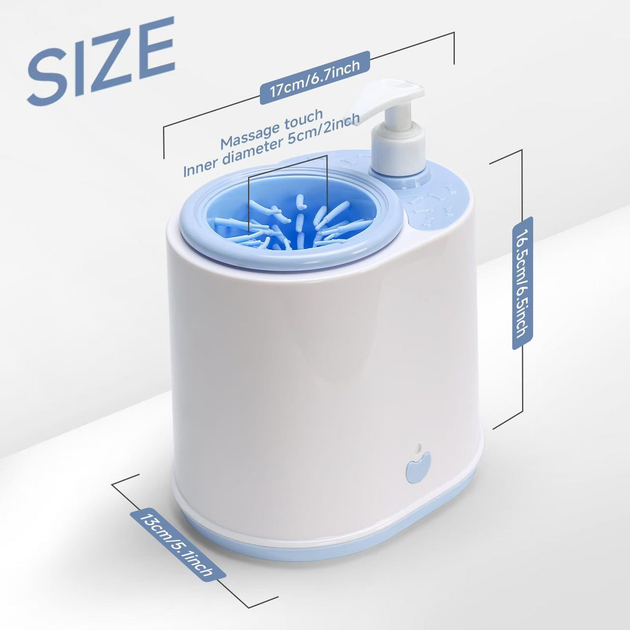 2 in 1 Automatic Pet Foot Washer Household Wash Electric Dog Paw Cleaner with Soap Dispenser Silicone Pet Foot Washing Machine синій
2 in 1 Automatic Pet Foot Washer Household Wash Electric Dog Paw Cleaner with Soap Dispenser Silicone Pet Foot Washing Machine синій