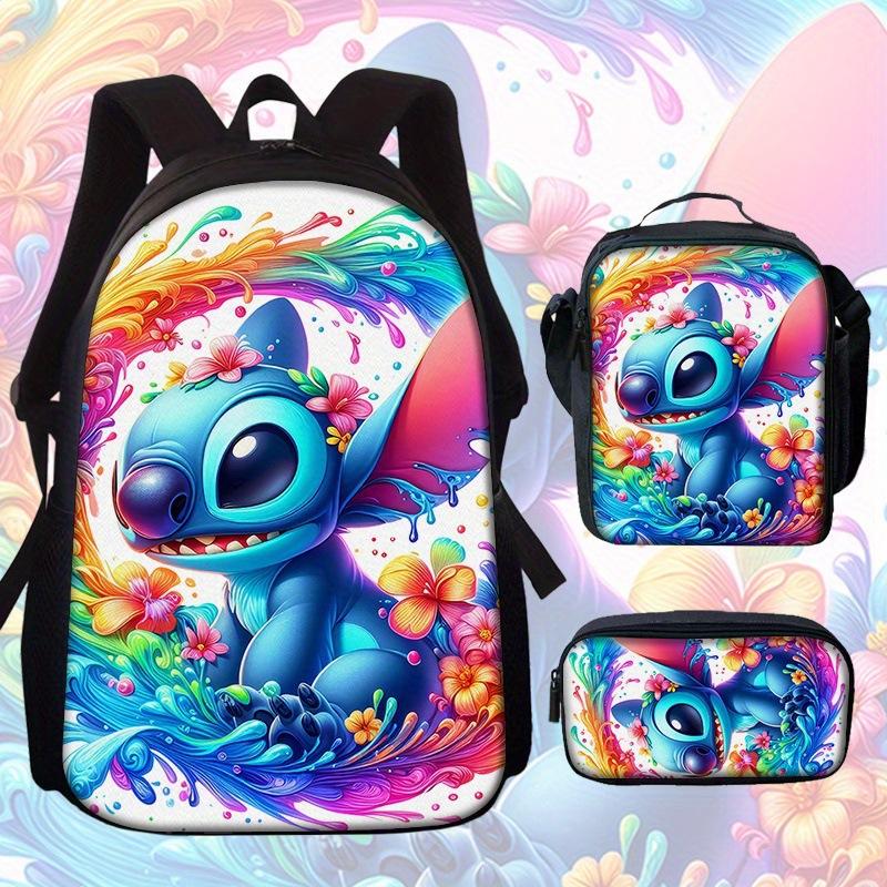 Stitc Schoolbag, Primary And Secondary School Student Backpack, Satchel, Pencil Case, Three-Piece Set, Animation Cartoon Three piece set
Stitc Schoolbag, Primary And Secondary School Student Backpack, Satchel, Pencil Case, Three-Piece Set, Animation Cartoon Three piece set