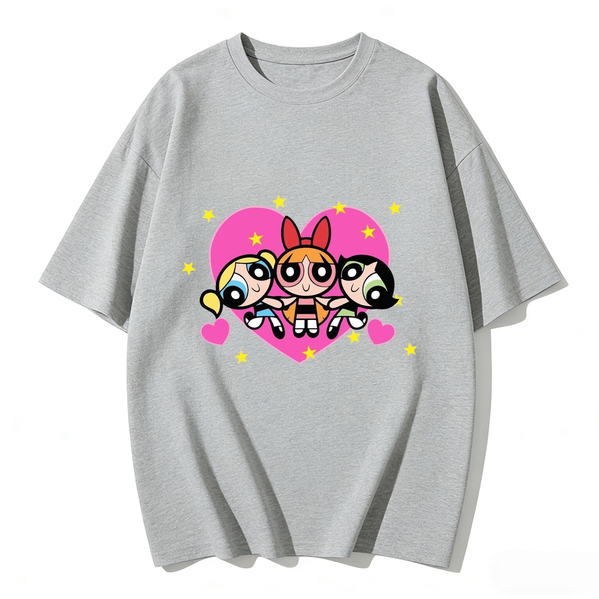 2026 Summer Cute Powerpuff Girls Family Matching T Shirts Cartoon Print Cotton Tees Casual Short Sleeve Tops for Kids and Adults S
2026 Summer Cute Powerpuff Girls Family Matching T Shirts Cartoon Print Cotton Tees Casual Short Sleeve Tops for Kids and Adults S