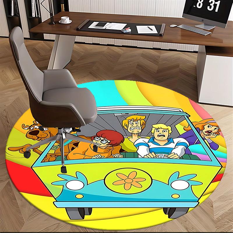 Scooby-Doo Chair Mat Round Carpet - Home Decor , Office Rug , Gift suitable for everyone. , Suitable for Bedroom , Living Room , Various Roo 80cm by 80cm
Scooby-Doo Chair Mat Round Carpet - Home Decor , Office Rug , Gift suitable for everyone. , Suitable for Bedroom , Living Room , Various Roo 80cm by 80cm
