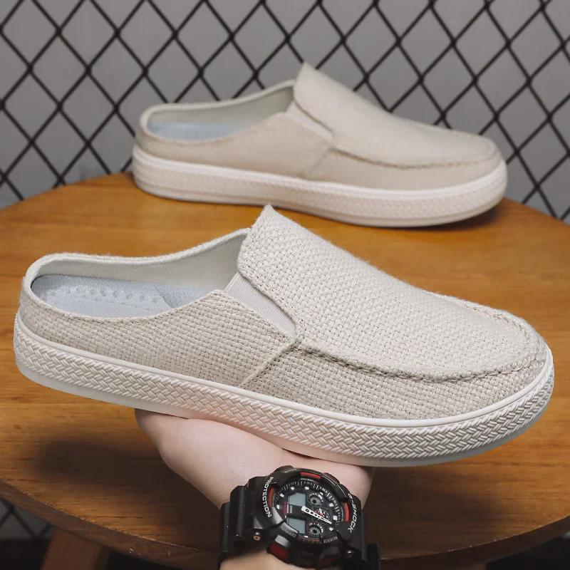 Men s Summer Breathable Slip-On Half Slippers: Comfortable Outdoor & Home Casual Shoes 39 сірий колір
Men s Summer Breathable Slip-On Half Slippers: Comfortable Outdoor & Home Casual Shoes 39 сірий колір