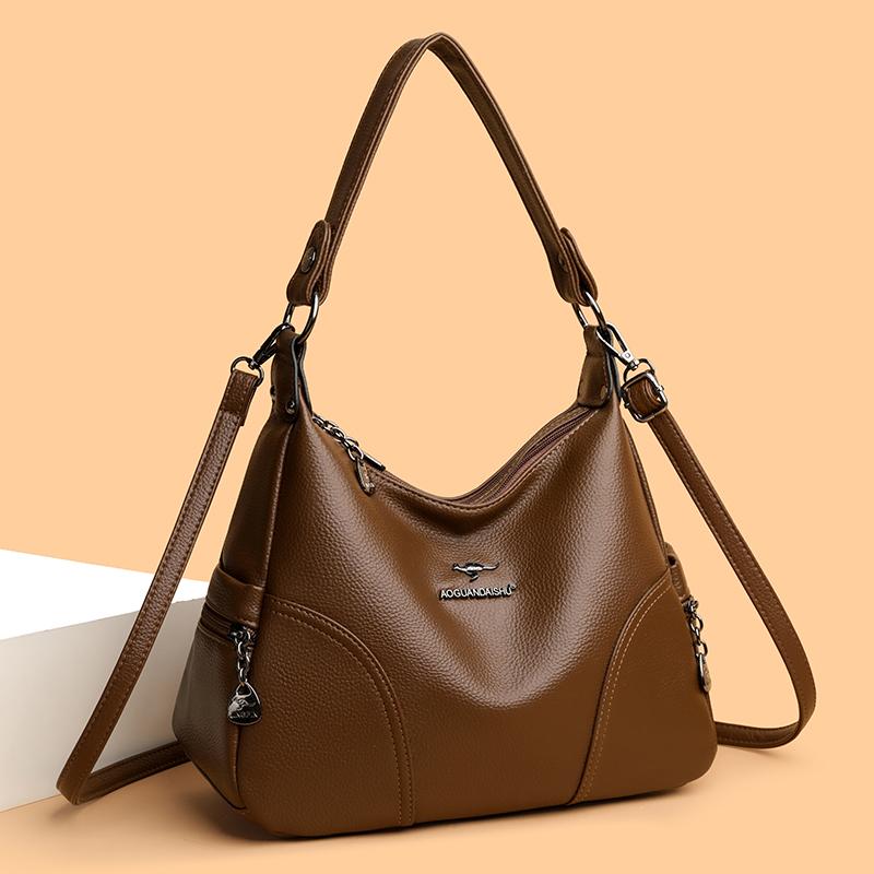 Fashionable Women s Tote Bag, Solid Color Women s Shoulder Crossbody Bag, Simple Shoulder Bag, Casual Handbag Suitable for Daily Use and Shopping 30*13*27cm коричневий
Fashionable Women s Tote Bag, Solid Color Women s Shoulder Crossbody Bag, Simple Shoulder Bag, Casual Handbag Suitable for Daily Use and Shopping 30*13*27cm коричневий